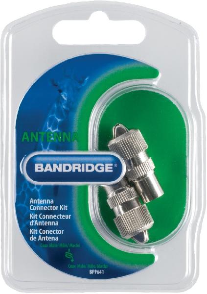Bandridge BPP641 kabel-connector 2x Coax M